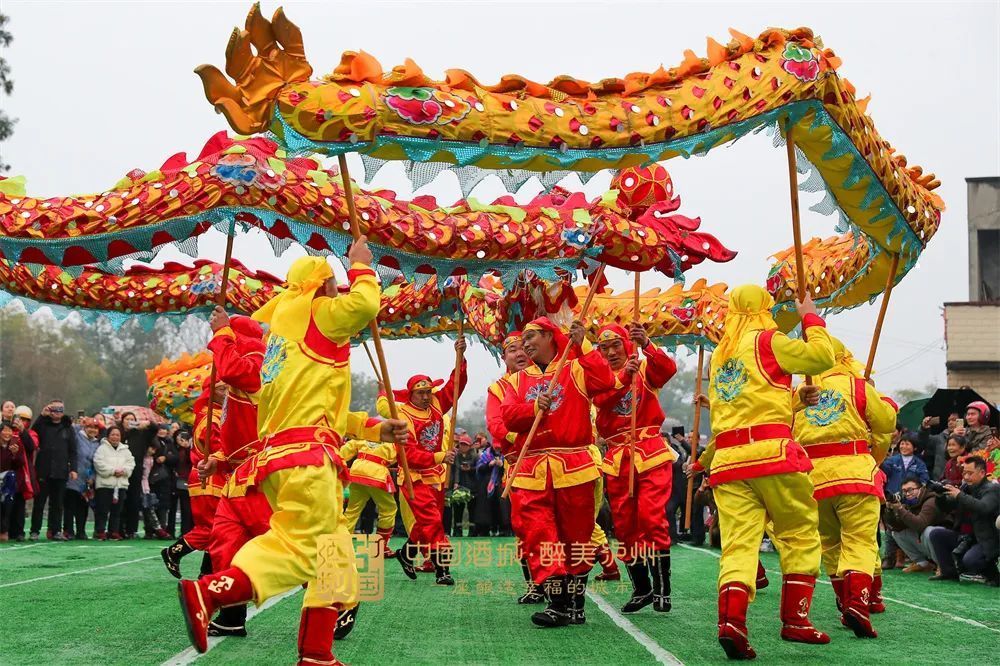 二月二丨泸县雨坛彩龙舞起来了