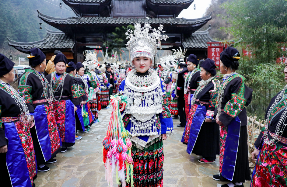 苗族二月二祭桥节图片