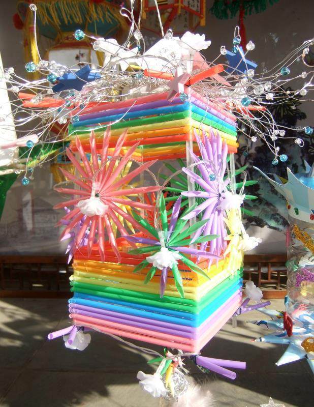 过山车,小桥,逗猫棒,各种吸管创意简直太有趣了|做手工新活动来啦