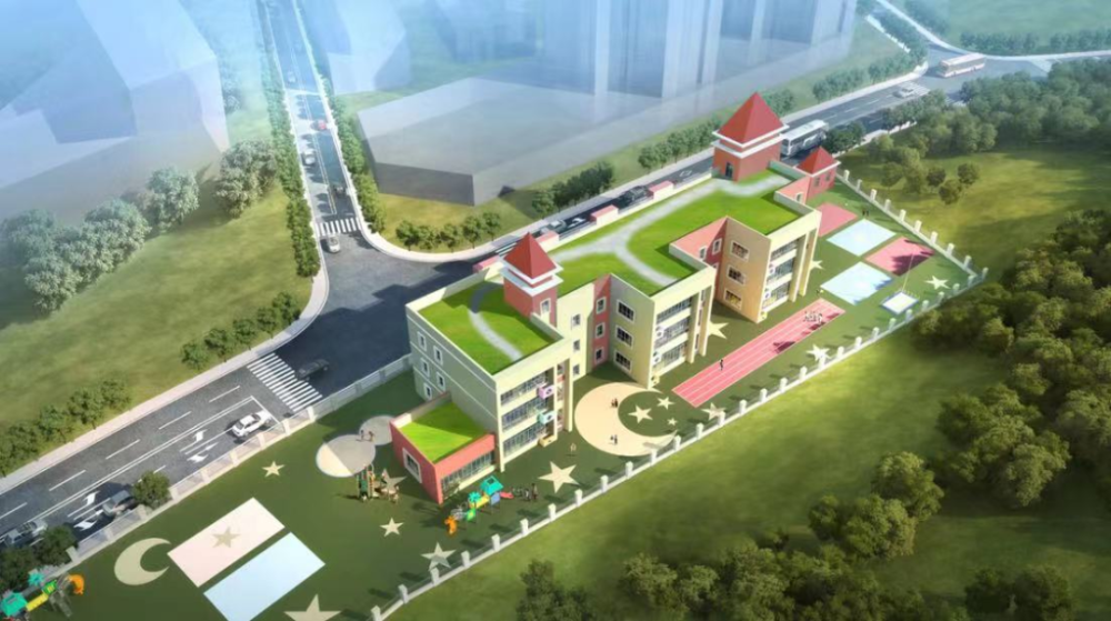 240个学位缓解入园难内江这个公办幼儿园预计7月达到交付条件