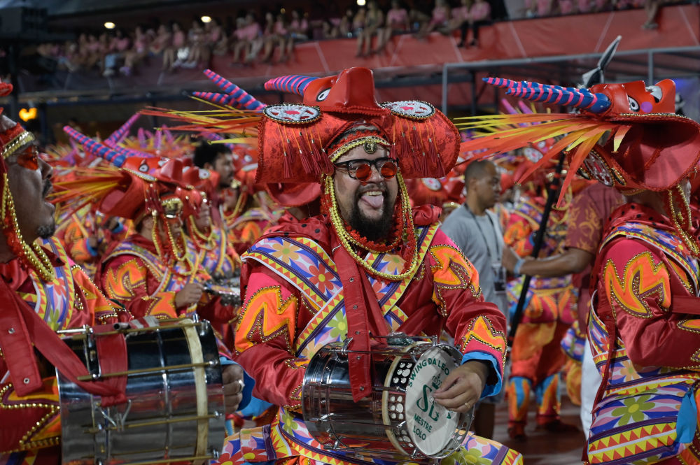 巴西里约热内卢狂欢节游行