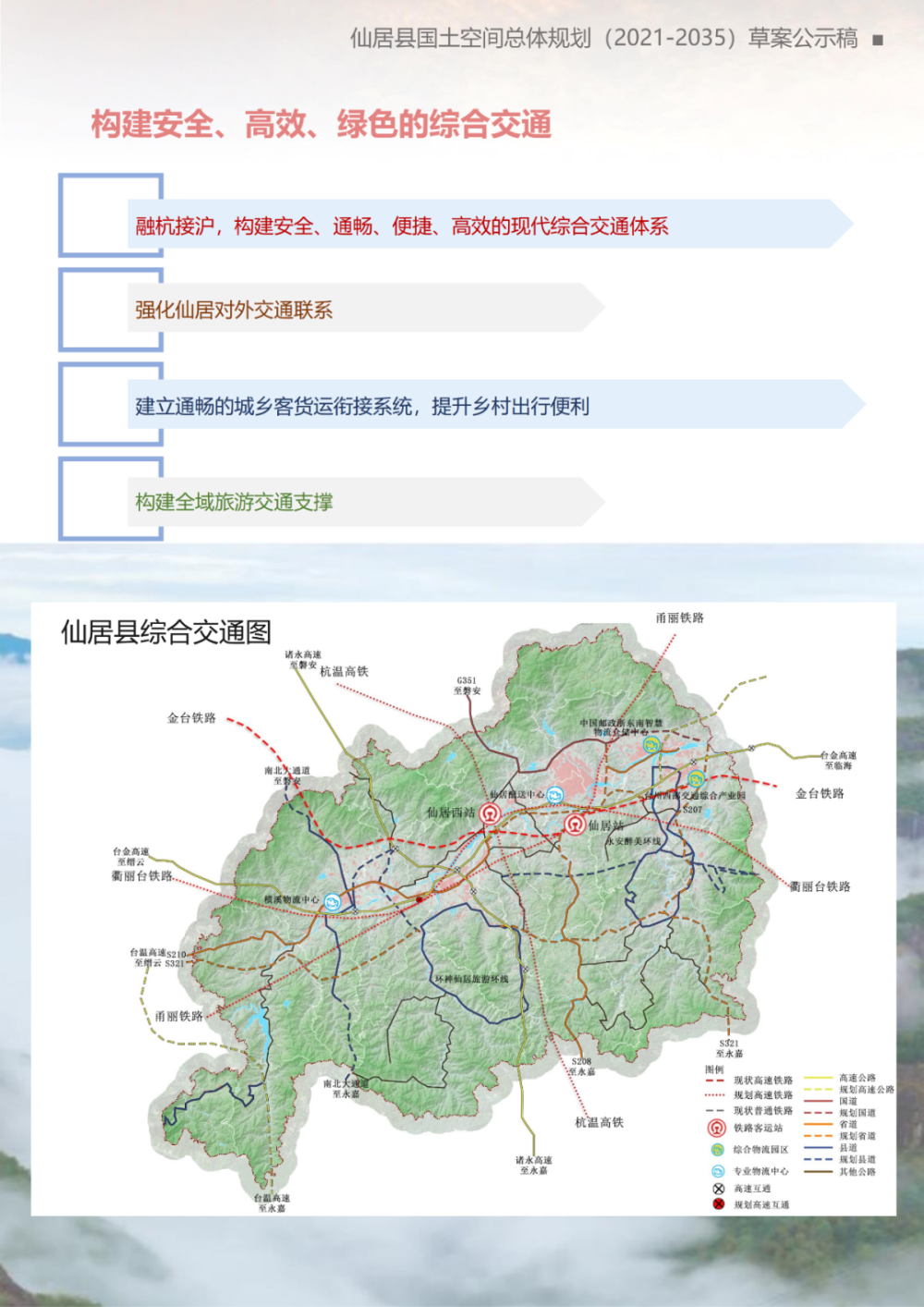 台州市《仙居县国土空间总体规划(2021-2035年)》(公众征求意见稿)