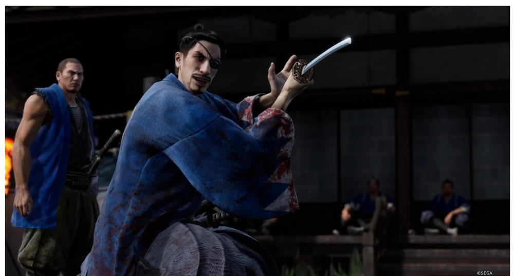 在游戏中,主角坂本龙马从模组到配音都和《如龙》的主角桐生一马相同