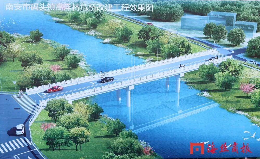 工期提前半年南安这座大桥开始通车