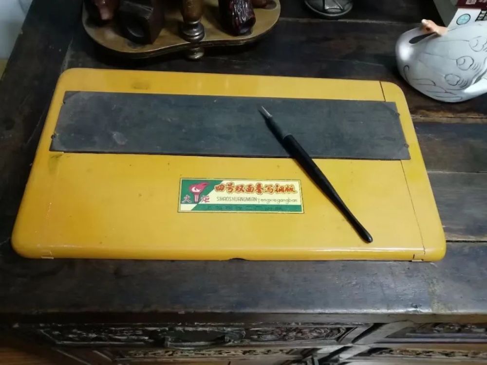 铁笔蜡纸油印机那时候试卷总带着油墨香丨旧物件小辰光