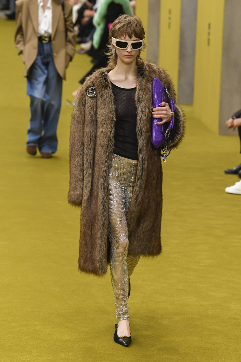 米兰时装周古驰品牌时装秀3