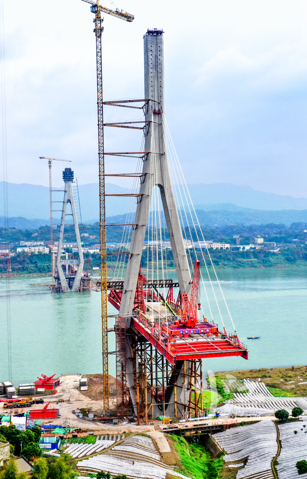 航拍合江榕山长江大桥,最新进展来了_腾讯新闻