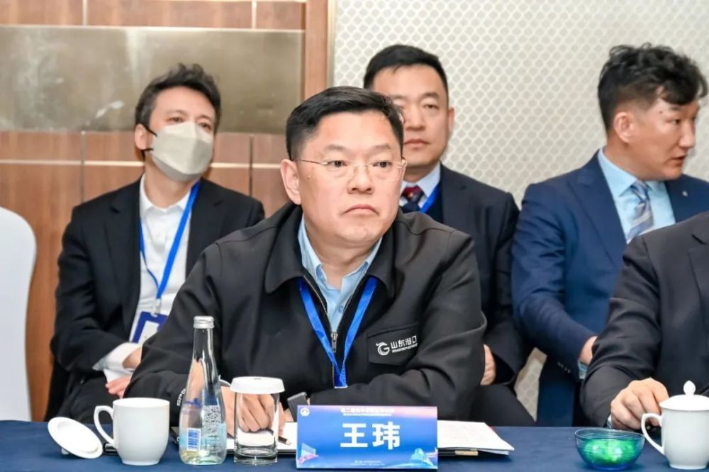 山东省港口集团党委委员,山东港口陆海国际物流集团董事长王玮中国