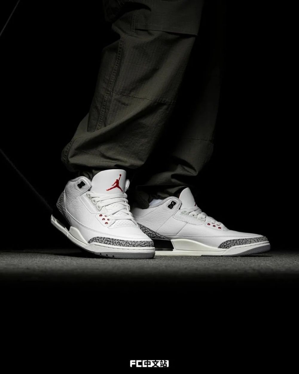 货量翻倍白水泥aj3抢先上脚看完实物闭眼冲