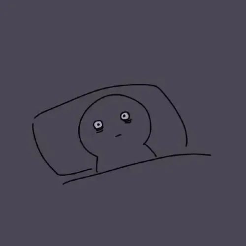 我们会归咎于看手机过多,但即使手机放得远远的,我有时也能瞪眼到天亮