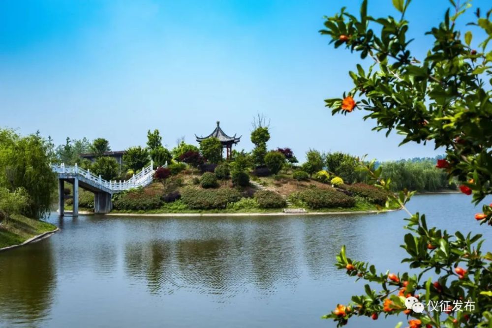 名城美景仪征61山水田园诗画月塘