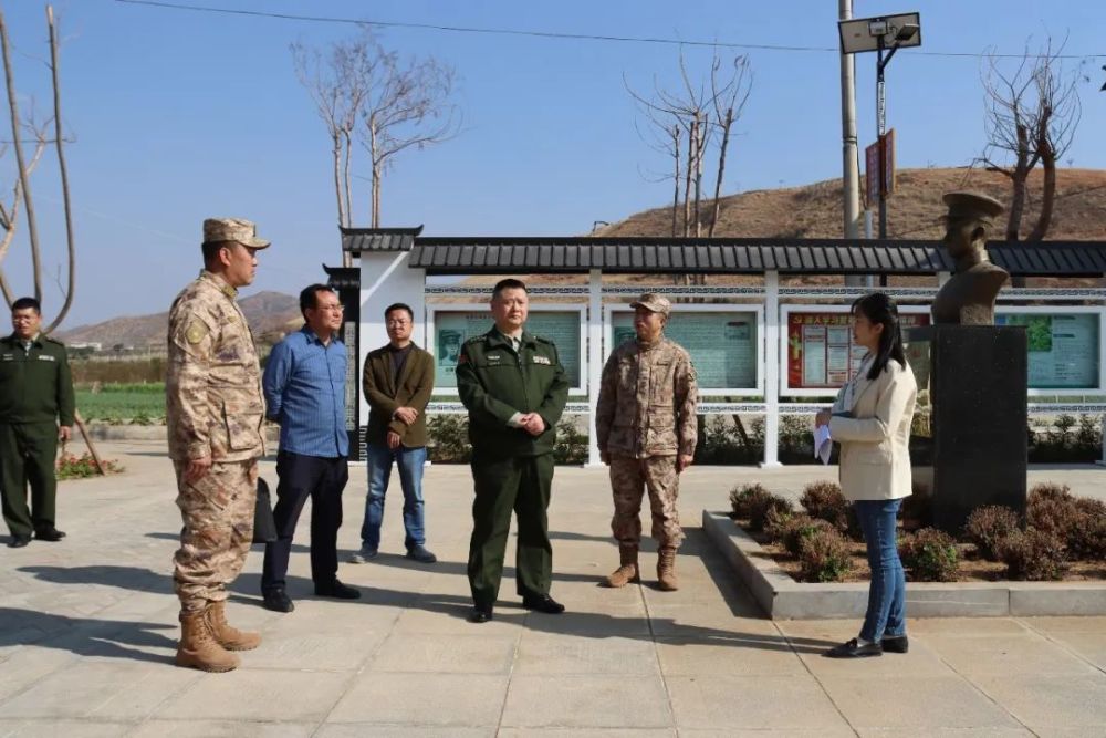 【作风革命 效能建设】大理军分区大校司令员孙胜利到我县调研指导