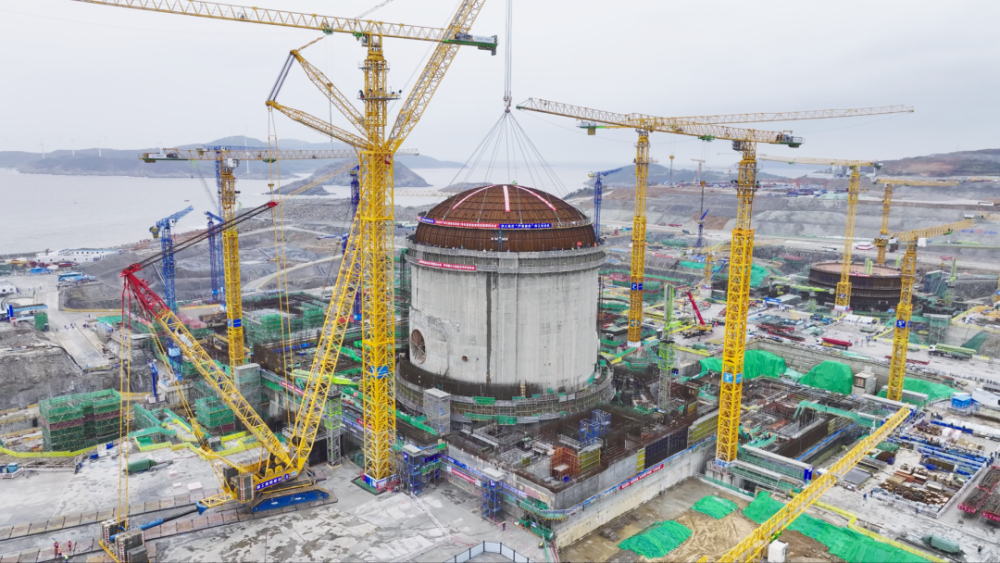苍南228国道核电连接线图片