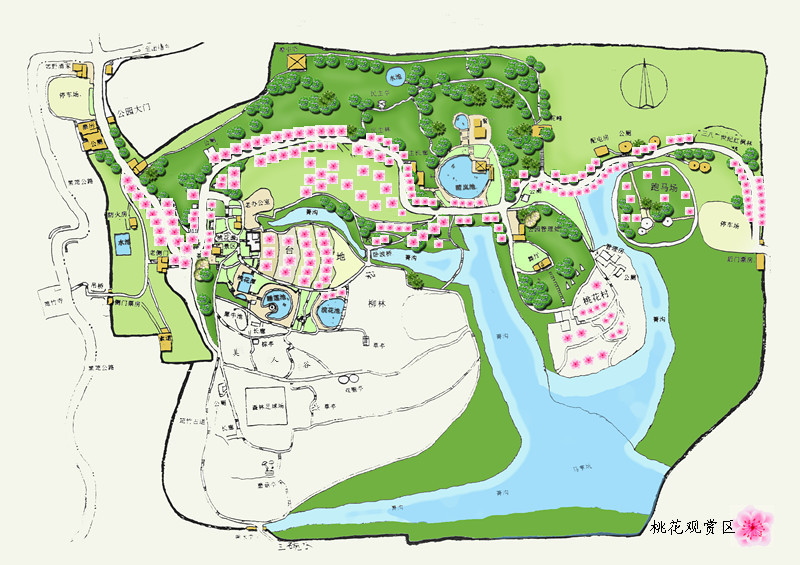周末去哪儿昆明市郊野公园第二十二届春城桃花文化节等你来
