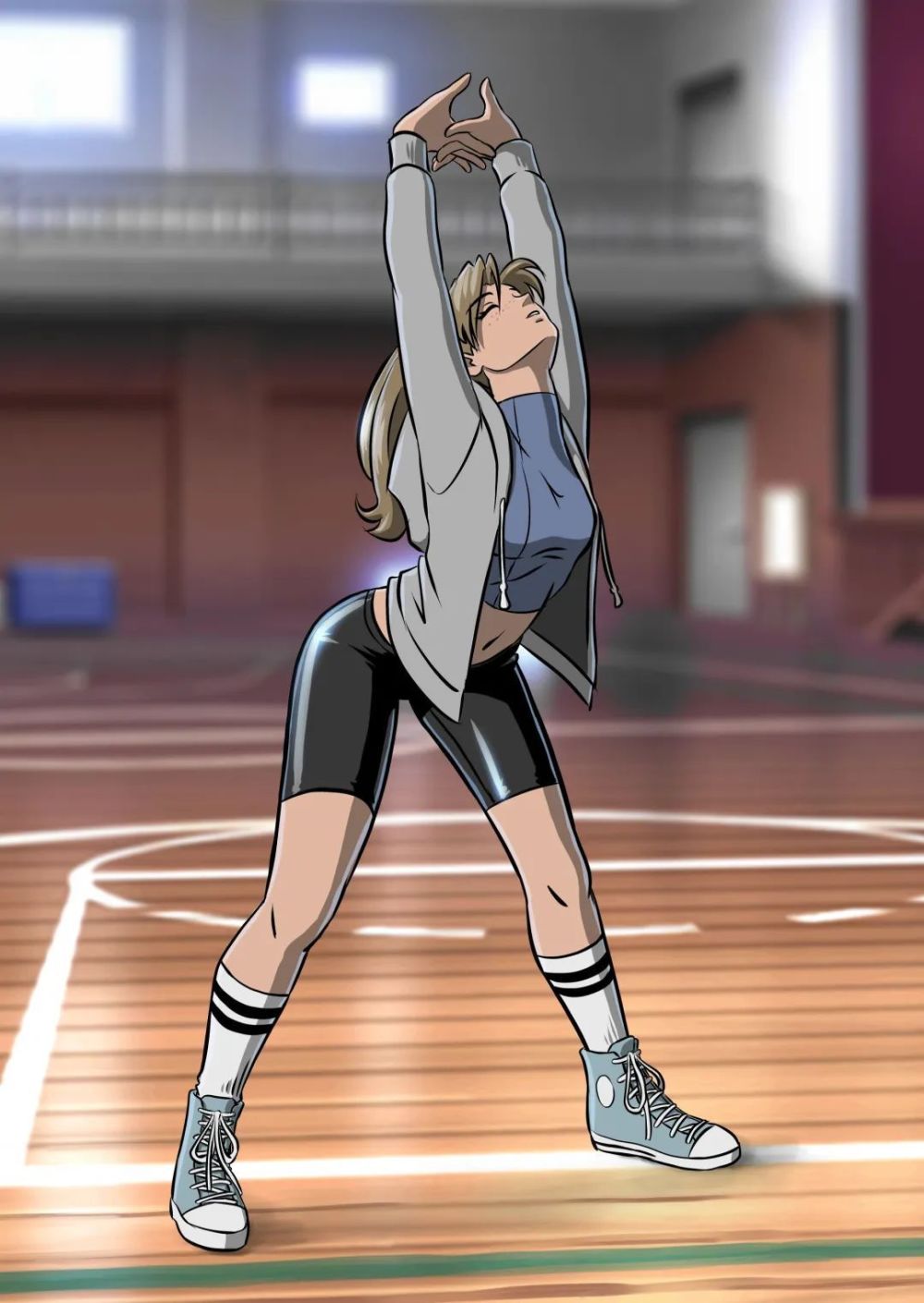 《街霸6》嘉米伸懒腰 又一次引发推特二创热潮_腾讯新闻