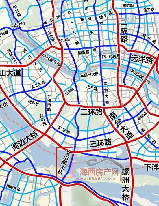 福州谋划城区四环路,五环路!