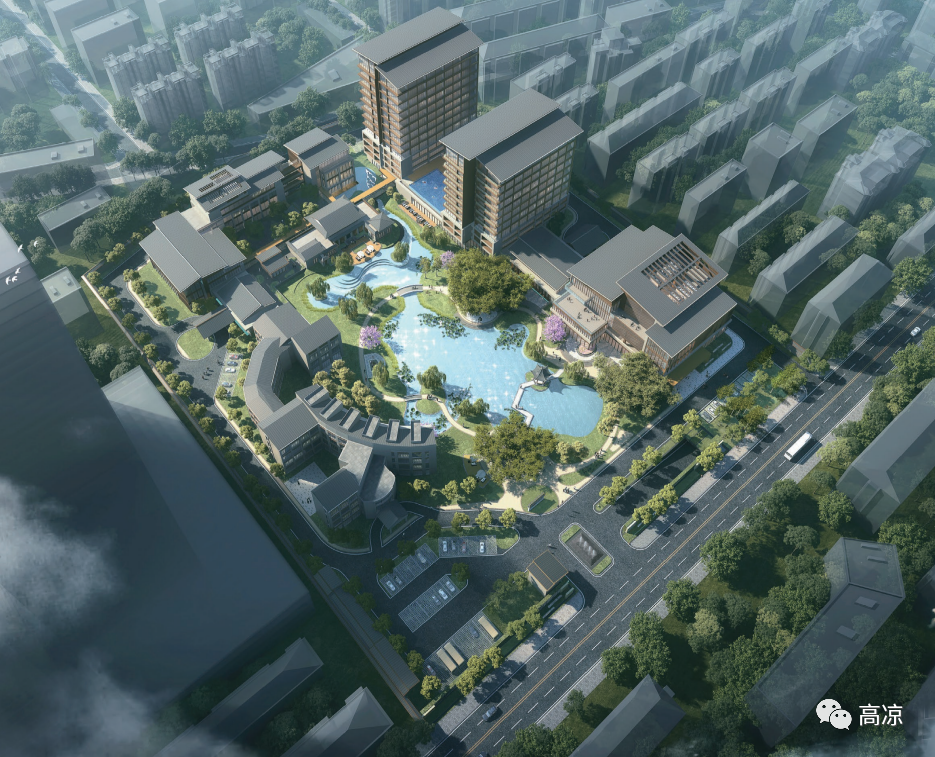 茂名迎宾馆花园酒店效果图曝光!古风韵味十足!