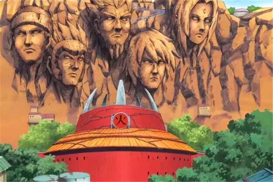 火影忍者中五影大楼外貌一览土影的像奥利给雷影的好看又豪华