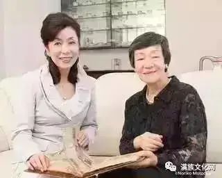 溥杰的次女爱新觉罗家和嵯峨家的嫮生