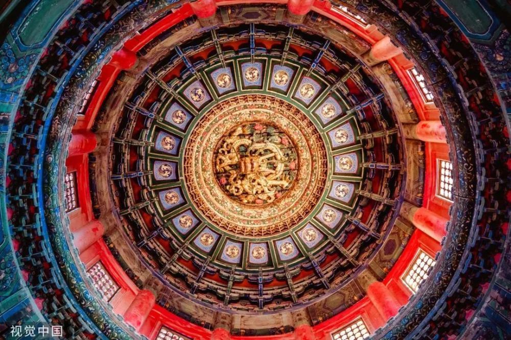 中轴线上的古建筑对称之美_腾讯新闻