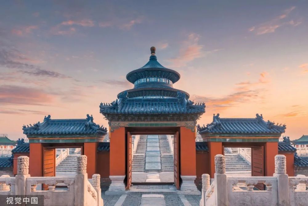 中轴线上的古建筑对称之美_腾讯新闻