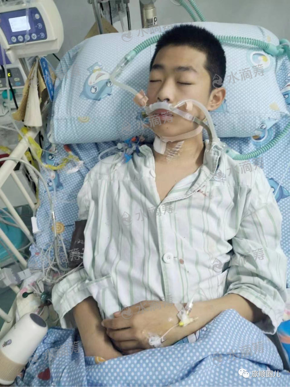 旅顺六十二中学15岁学生正icu抢救中
