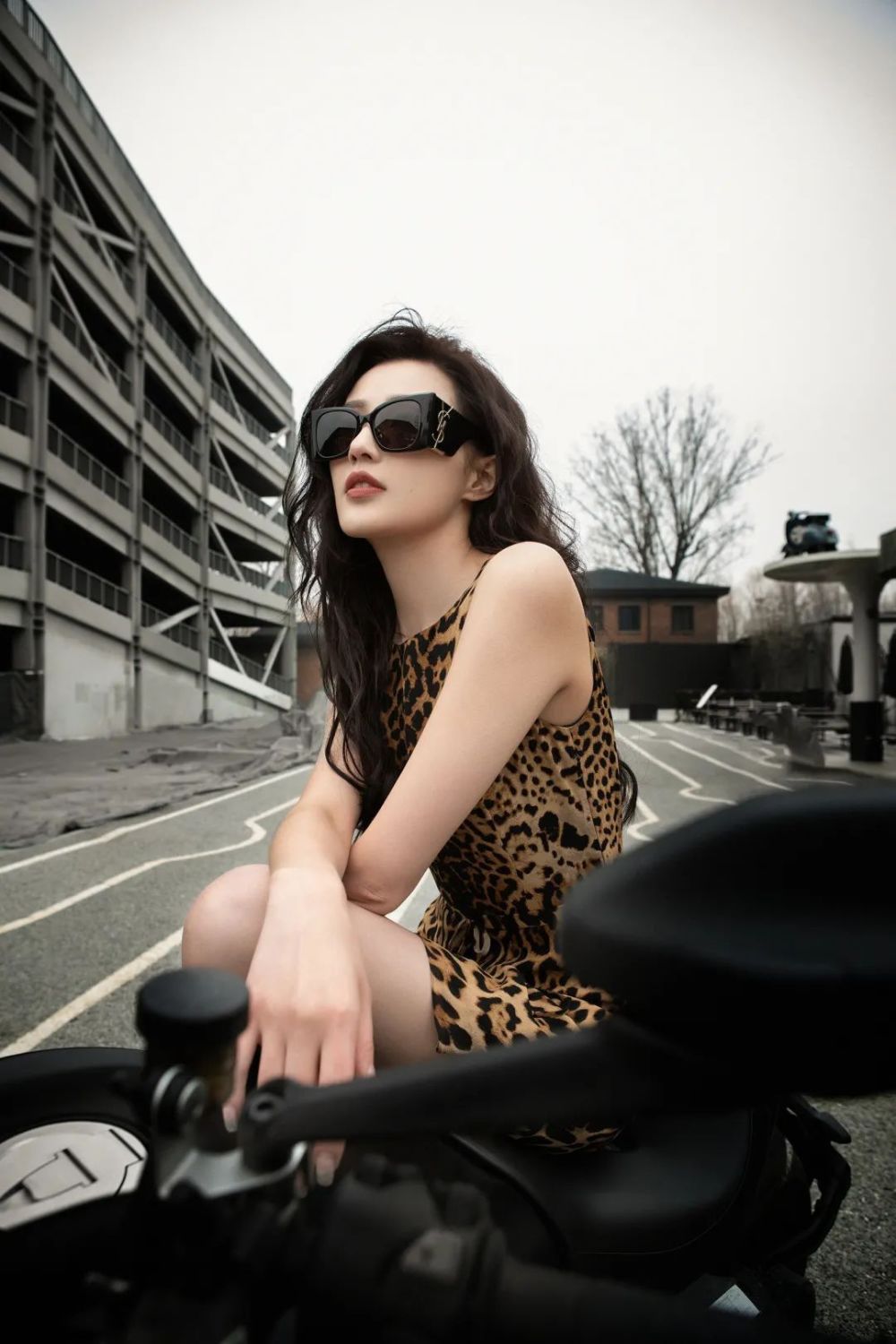 王秀竹演绎ysl圣罗兰无畏优雅风范