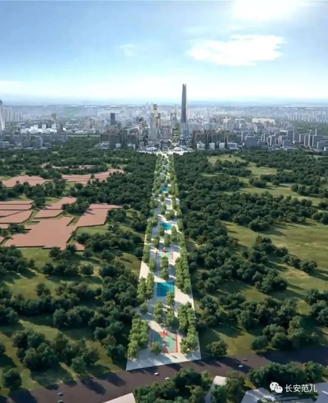 未来,这里将规划建设考古遗址公园,沿大轴线布局镐京绿廊,更好地展现