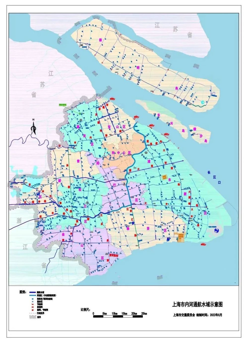 上海市内河通航水域范围划定,完整信息都在这里_腾讯新闻