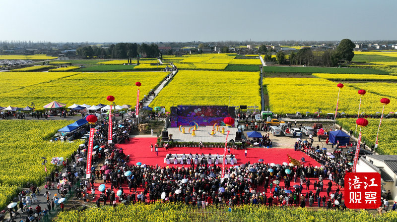 赏花海,看表演…安州区秀水镇第三届油菜花节启幕!_腾讯新闻