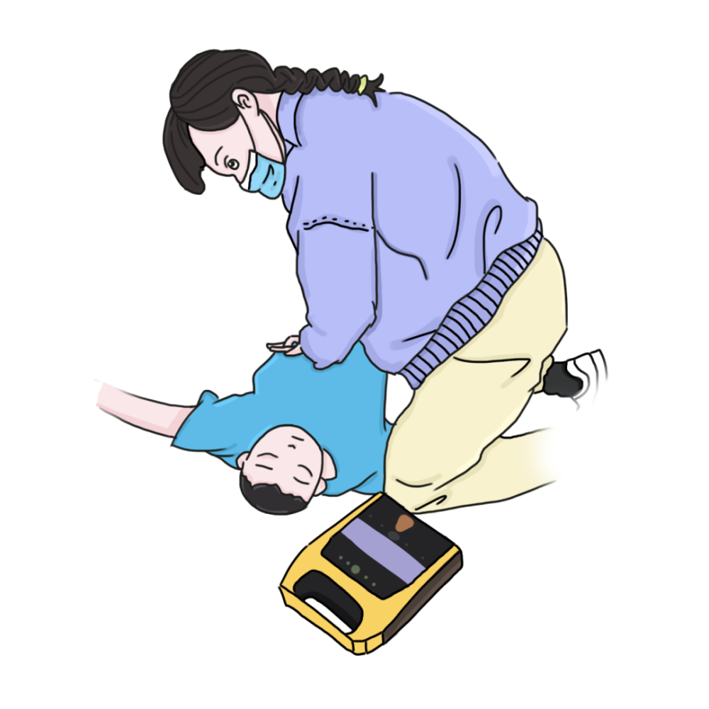 接娃途中跪地救人急救专家掌握科学方法大胆去救