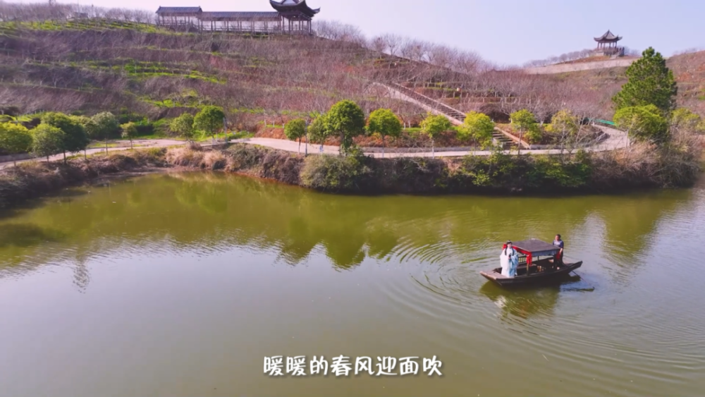 醴陵清水湾畔景区桃花开了桃花岛主邀你赏桃花