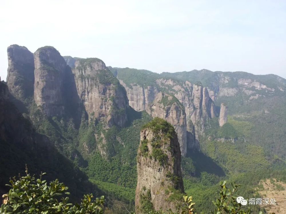 盘点仙居大地上的那些柱峰