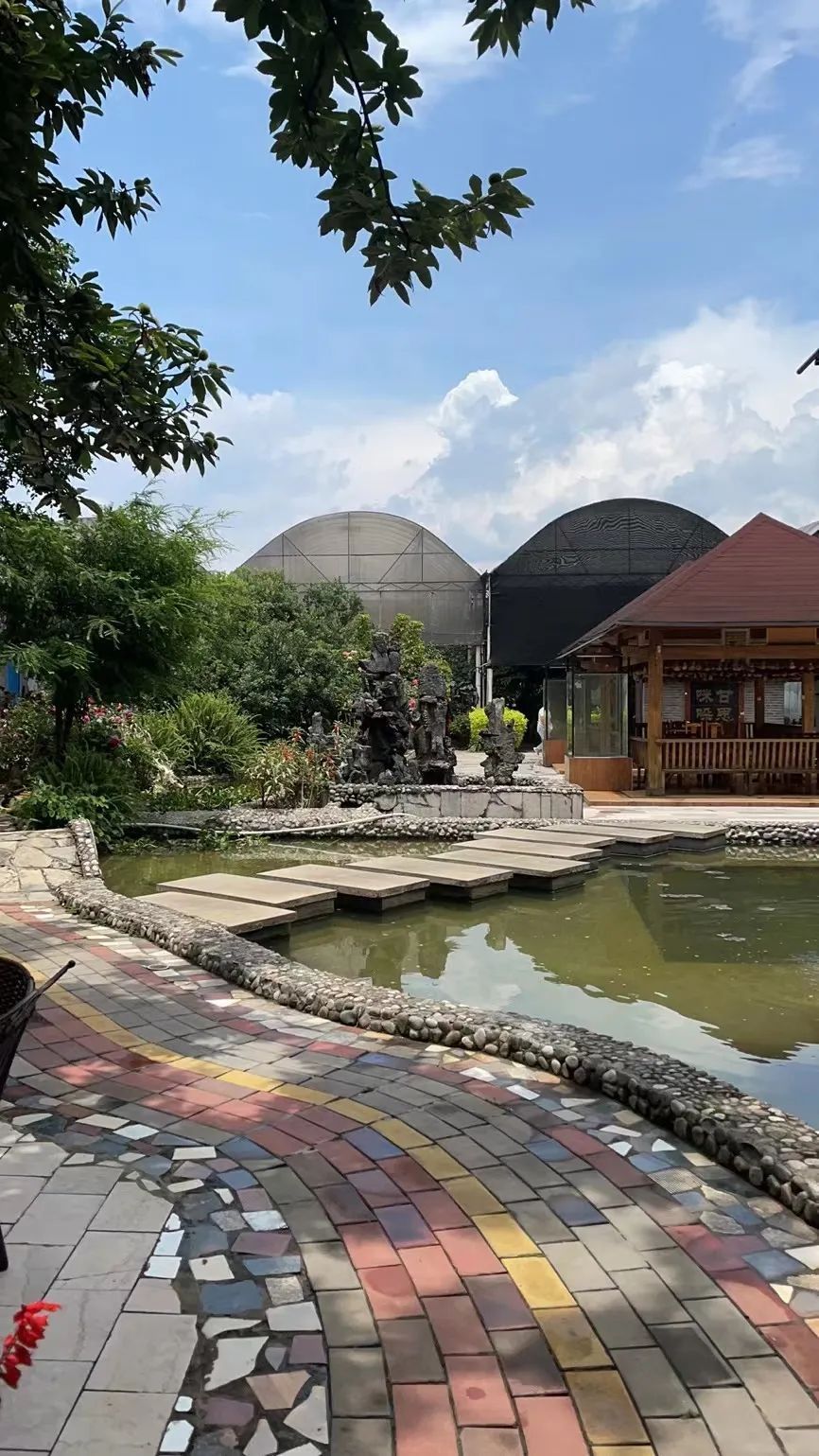 一,二,三产业融合发展的特色旅游酒庄葡萄观光旅游,农家乐餐饮为一体