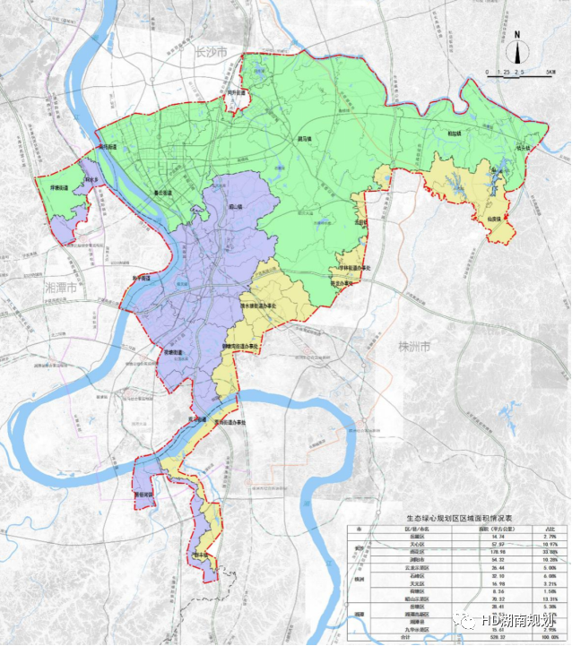 长株潭绿心总体规划图片