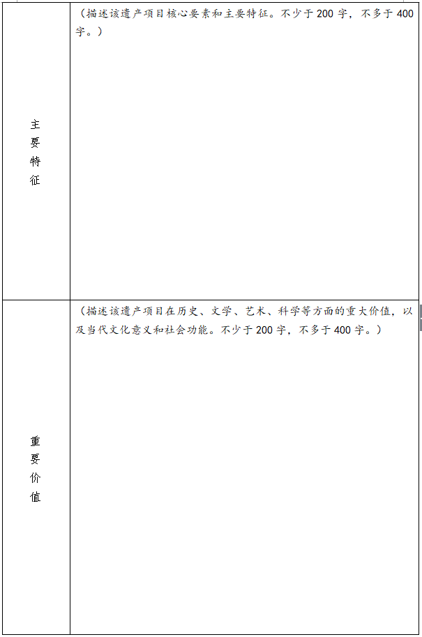 申请非遗的材料（申请非遗基本内容应该写什么） 第6张