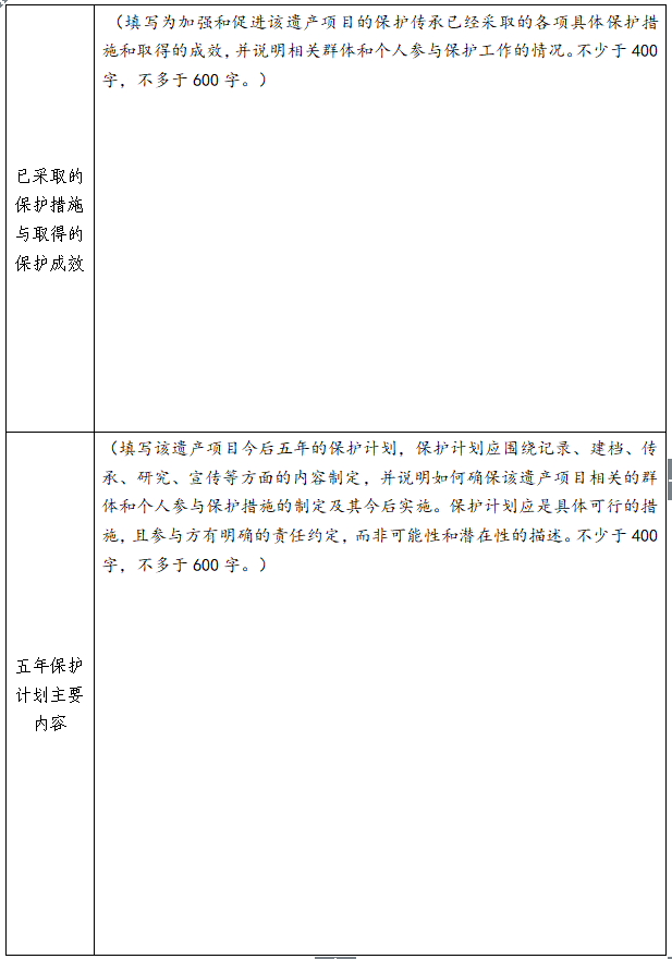 申请非遗的材料（申请非遗基本内容应该写什么） 第12张