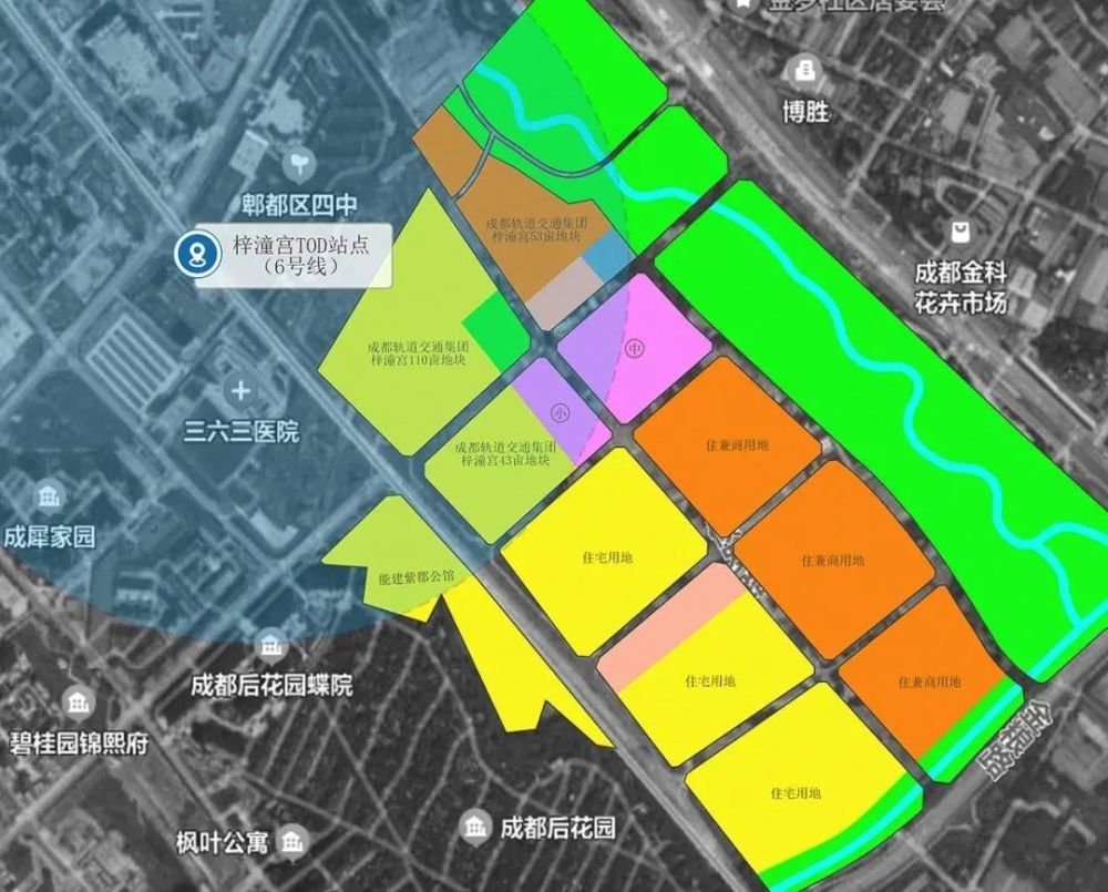 涉及商住土地207亩 金牛区梓潼宫tod拟进行股权合作_腾讯新闻