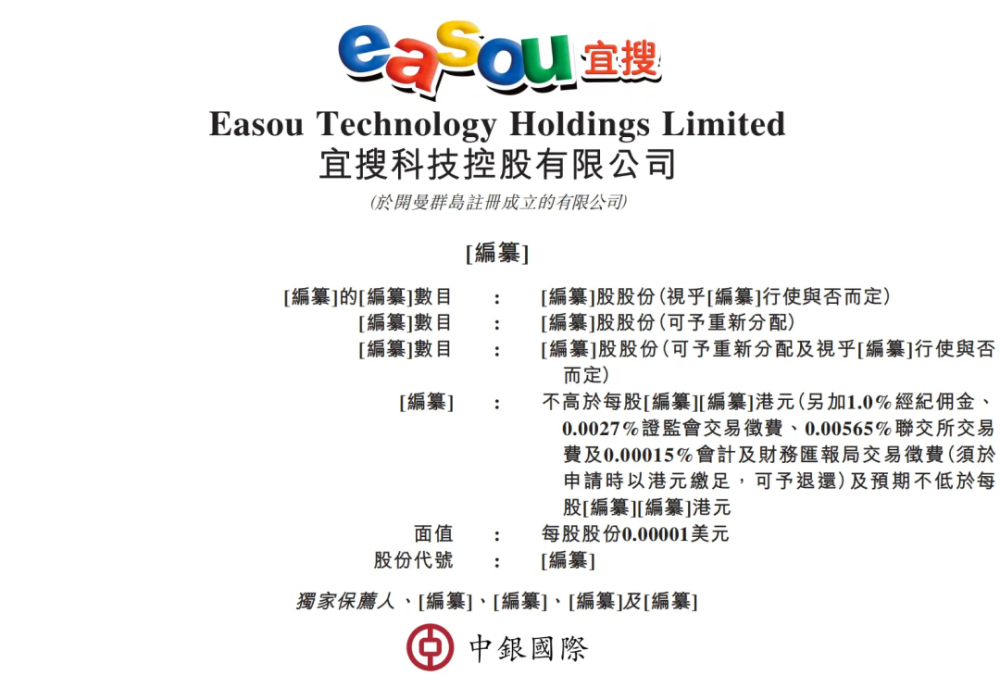 老牌手机搜索引擎和移动广告服务商宜搜科技递交港股招股书 · 原文图片 1