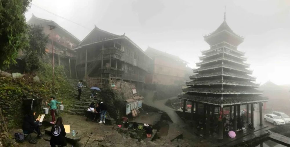 贵州大山藏着一个不太为人知的村庄，安静古朴风景秀丽，宛如世外桃源黑椒鸡柳饭图片2023已更新(哔哩哔哩/今日)