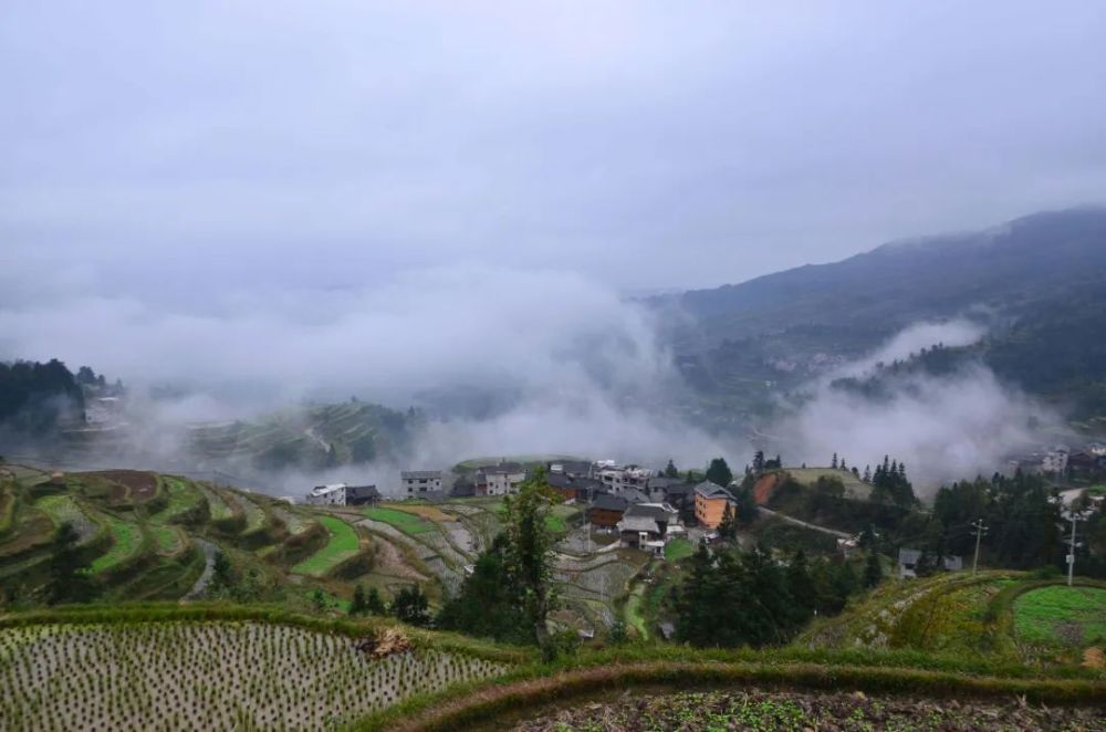 贵州大山藏着一个不太为人知的村庄，安静古朴风景秀丽，宛如世外桃源黑椒鸡柳饭图片2023已更新(哔哩哔哩/今日)