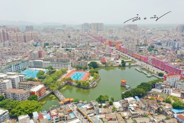 航拍广东省海丰县：属汕尾市下辖，历史相当悠久，充满传奇故事