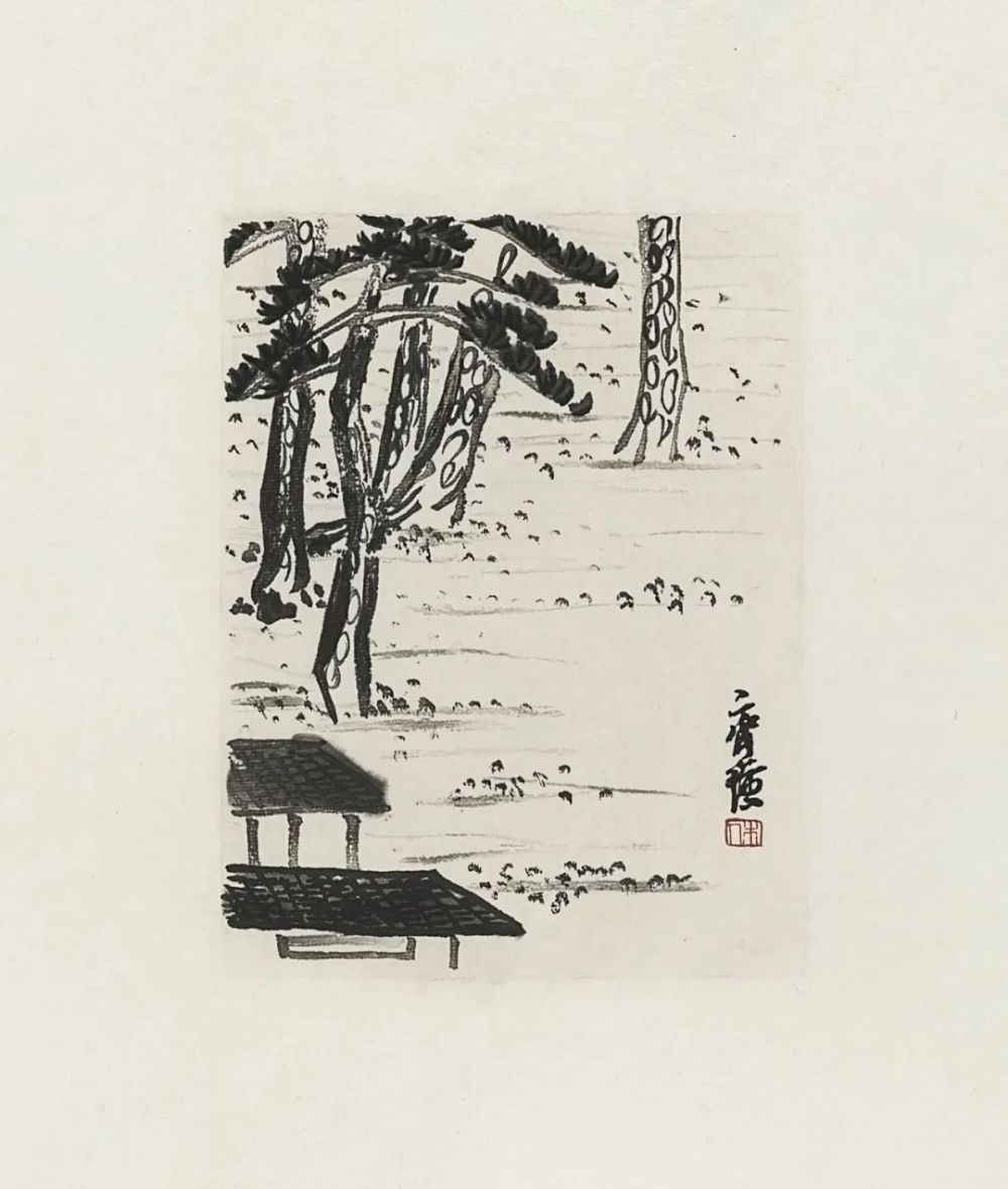 江山如此多娇荣宝斋木版水印山水精品展下