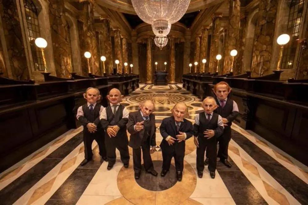 中的伊娃族成员,r2d2,以及《哈利波特》系列电影中的"古灵阁妖精",是