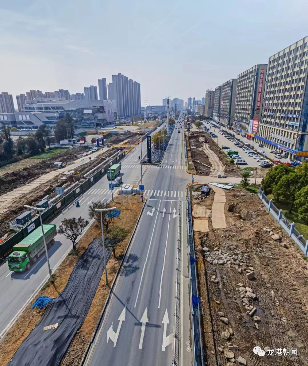 龙港世纪大道拓宽改造工程