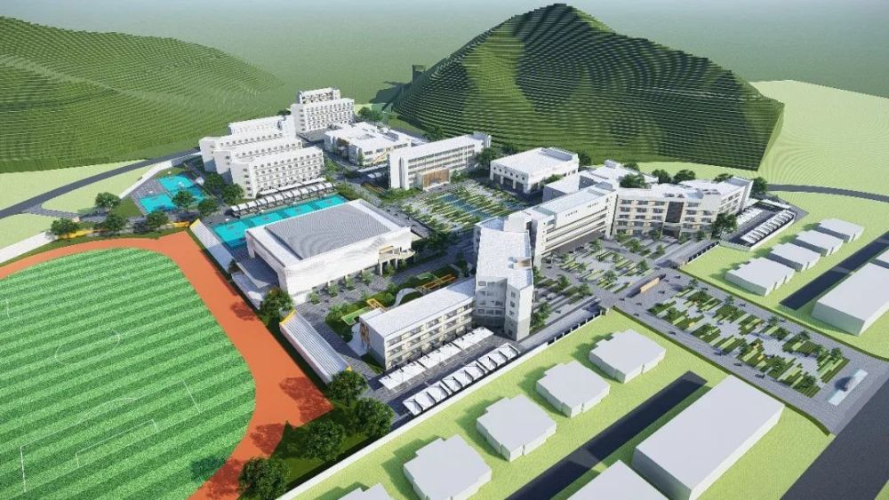 台州玉环市玉城中学新校区预计6月底竣工,8月便可投入使用_腾讯新闻