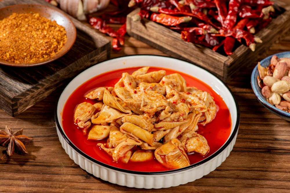 被成都人独宠的凉拌鸡肚,好吃到汤汁都要拌面～