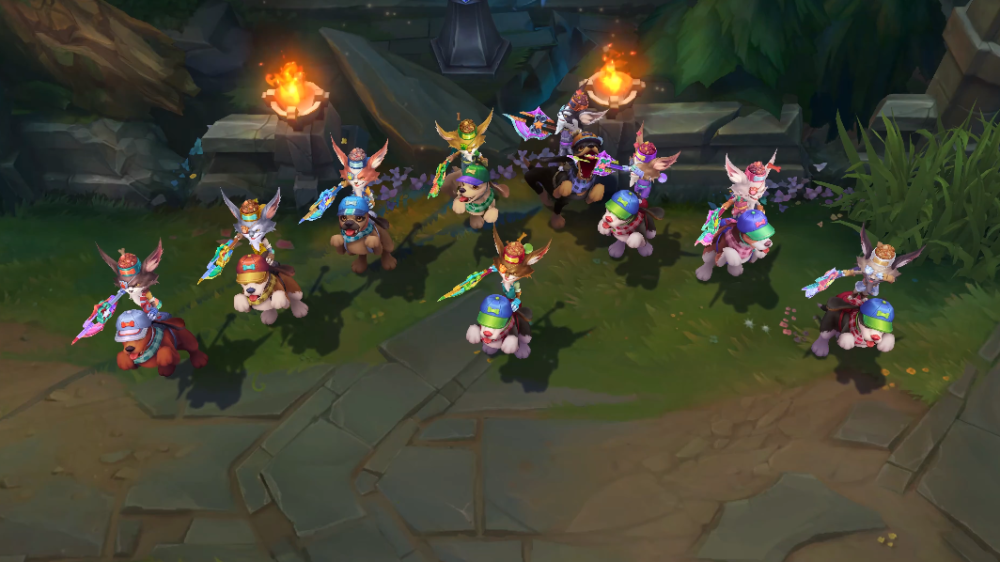 《lol》猫狗大战皮肤回归!悠米变狗可可爱爱_腾讯新闻