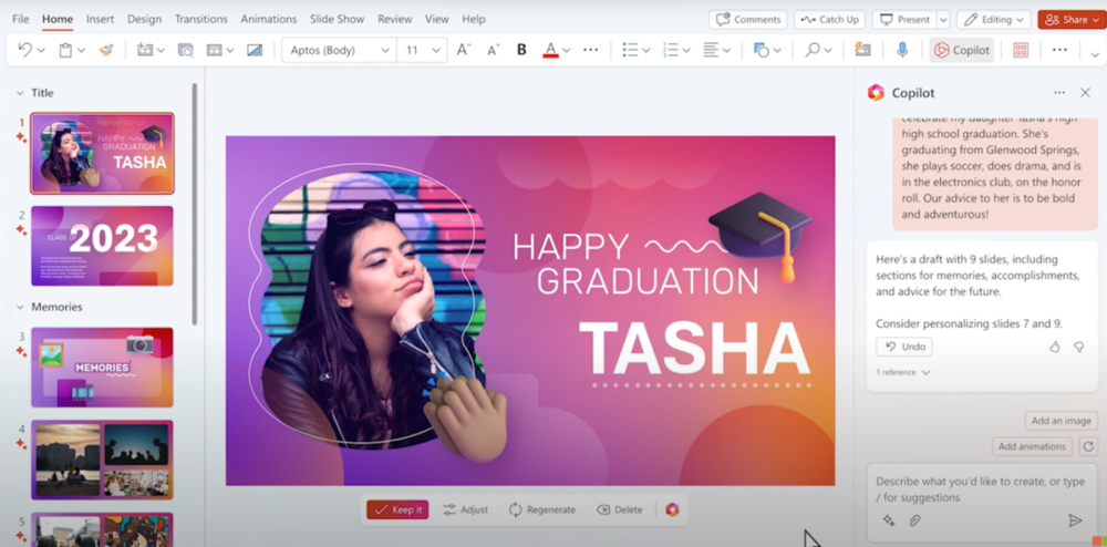 🚀微软365Copilot颠覆PPT？一键改图，文案秒出！🚀效率翻倍，创意爆棚！你准备好了吗？🔥