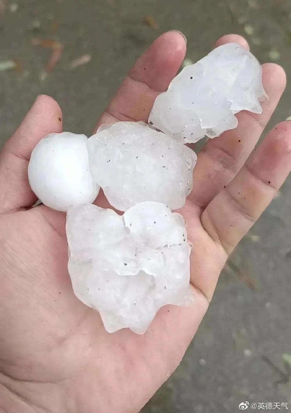 广州都下冰雹了?一地屋顶被砸穿!未来天气情况……_腾讯新闻